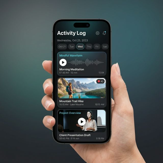 DailyFlow App Multimedia Showcase